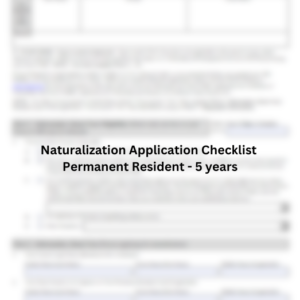 Immagration Naturalization Application, Liza Galindo Law, Florida